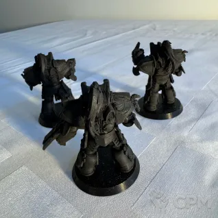 Описание картинки Legio Custodes Aquilon Terminators от mak6389 по цене 800руб | Свободный Рынок Миниатюр - СРМ