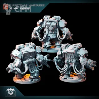 Описание картинки Orcs in Buster Armour от Клондайк Моделей  по цене 750руб | Свободный Рынок Миниатюр - СРМ
