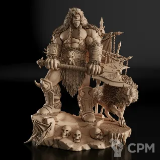 Описание картинки Durotan Фигурка (World of Warcraft) от GAS3TXD  по цене 4 900руб | Свободный Рынок Миниатюр - СРМ