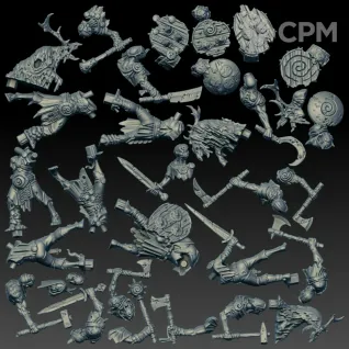 Описание картинки Pox-Wretches (Scan) от AxeL's Forge по цене 700руб | Свободный Рынок Миниатюр - СРМ