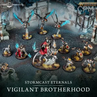 Описание картинки Spearhead Stormcast Eternals Vigilant Brotherhood от TRNK по цене 6 000руб | Свободный Рынок Миниатюр - СРМ