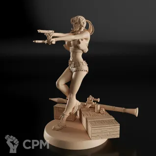 Описание картинки Revy Фигурка (Black Lagoon) от GAS3TXD  по цене 2 900руб | Свободный Рынок Миниатюр - СРМ