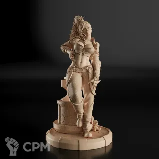 Описание картинки Gemma Фигурка (Monster Hunter) от GAS3TXD  по цене 3 600руб | Свободный Рынок Миниатюр - СРМ