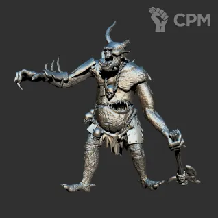 Описание картинки Bile Troll от Seer's Hut по цене 450руб | Свободный Рынок Миниатюр - СРМ
