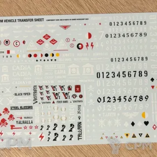 Описание картинки Astra Militarum tank transfer sheet от Nakatan по цене 1 000руб | Свободный Рынок Миниатюр - СРМ