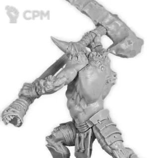 Описание картинки Nung, Horn-Brute от MiniaturesFAN по цене 1 617руб | Свободный Рынок Миниатюр - СРМ