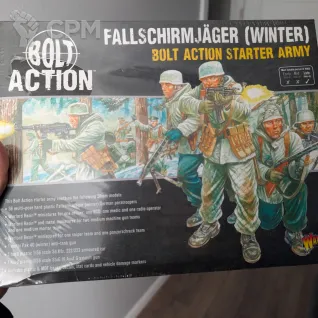 Описание картинки Fallschirmjäger (winter) starter army от Droger по цене 12 000руб | Свободный Рынок Миниатюр - СРМ