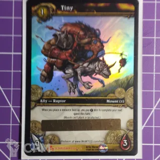 Описание картинки Лут карта World of Warcraft TCG Tiny от zmeykin по цене 2 000руб | Свободный Рынок Миниатюр - СРМ