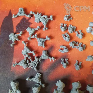 Описание картинки Khorne Berzerkers Берсеркеры 10 шт от Mogan по цене 1 450руб | Свободный Рынок Миниатюр - СРМ