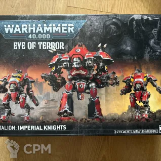 Описание картинки Eye of Terror Battalion: Imperial Knights от zurdo по цене 20 800руб | Свободный Рынок Миниатюр - СРМ