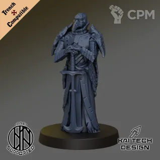 Описание картинки Plague Knight от Manufactorum76 по цене 700руб | Свободный Рынок Миниатюр - СРМ