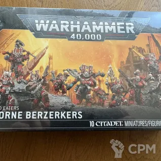 Описание картинки Khorne Berzerkers от Shin_tf по цене 5 900руб | Свободный Рынок Миниатюр - СРМ