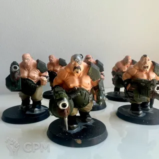 Описание картинки Ogryns x6 от Paul_Konovan по цене 5 500руб | Свободный Рынок Миниатюр - СРМ
