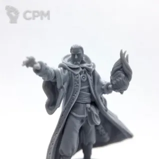 Описание картинки Wizard 28mm от Fantasy Minis по цене 550руб | Свободный Рынок Миниатюр - СРМ