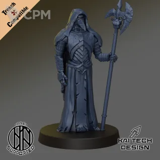 Описание картинки Plague Knight от Manufactorum76 по цене 700руб | Свободный Рынок Миниатюр - СРМ