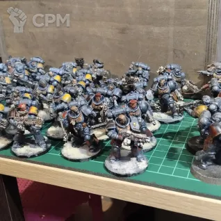 Описание картинки 20  Intercessor и 20 Hellblaster литье от Wolf по цене 3 000руб | Свободный Рынок Миниатюр - СРМ