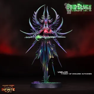 Описание картинки Vael-Or Tyrant of Endless Outcomes от Manufactorum76 по цене 300руб | Свободный Рынок Миниатюр - СРМ