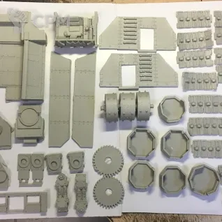 Описание картинки ORK BATTLE FORTRESS от  по цене 14 500руб | Свободный Рынок Миниатюр - СРМ