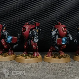 Описание картинки XV25 Stealth Battlesuits от Hate по цене 3 000руб | Свободный Рынок Миниатюр - СРМ