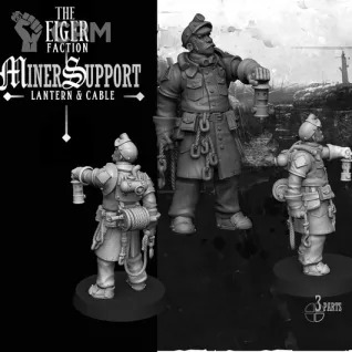 Описание картинки The Supply troops от PocketSized Prints по цене 900руб | Свободный Рынок Миниатюр - СРМ