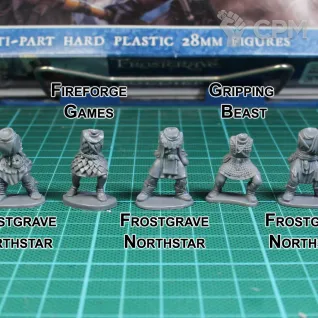 Описание картинки Frostgrave Cultists от Base 28 по цене 2 750руб | Свободный Рынок Миниатюр - СРМ