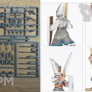 Описание картинки Elven Spearmen х4 от zurdo по цене 1 000руб | Свободный Рынок Миниатюр - СРМ