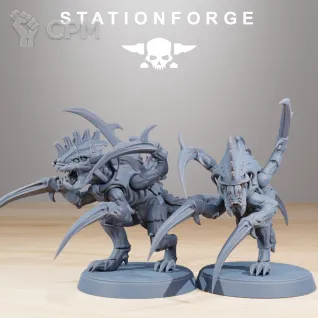 Описание картинки tyranids Hormagaunts от Мастерская 3D Gia по цене 1 500руб | Свободный Рынок Миниатюр - СРМ