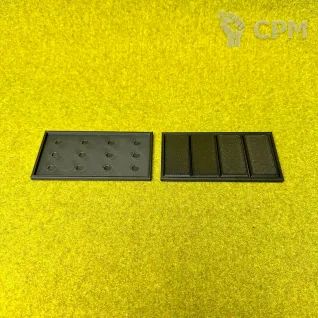 Описание картинки Movements tray для баз 25х50мм тип 4х1 от Миниатюры и фигурки по цене 160руб | Свободный Рынок Миниатюр - СРМ