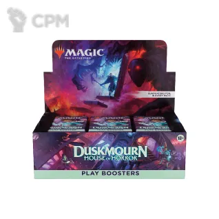 Описание картинки Дисплей play бустеров Duskmourn: House of Horrors на английском языке от Дауран по цене 17 500руб | Свободный Рынок Миниатюр - СРМ