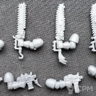 Описание картинки CSM bolt pistols &amp; chainswords от Tenzen по цене 350руб | Свободный Рынок Миниатюр - СРМ