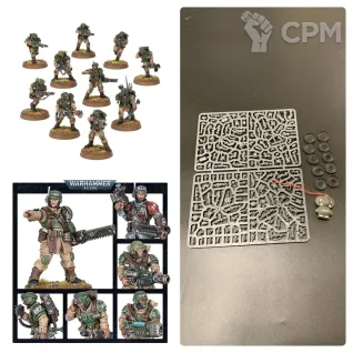 Описание картинки Cadian Shock Troops от ZvZ Bitz Shop по цене 3 900руб | Свободный Рынок Миниатюр - СРМ