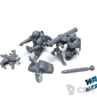 Описание картинки Cadian Heavy Weapon (Missile Launcher) от WARP Master по цене 800руб | Свободный Рынок Миниатюр - СРМ