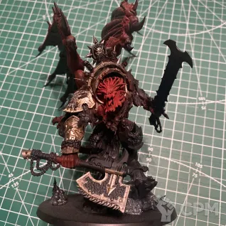 Описание картинки Ангрон // Angron от Cox по цене 9 000руб | Свободный Рынок Миниатюр - СРМ