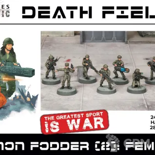 Описание картинки Death fields WAADF005 Cannon fodder (2): Females (28mm) от Shopot по цене 3 500руб | Свободный Рынок Миниатюр - СРМ