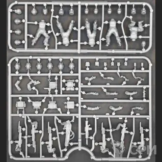Описание картинки WAADF005  Cannon Fodder от Base 28 по цене 3 781руб | Свободный Рынок Миниатюр - СРМ