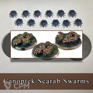 Описание картинки Canoptek Scarab Swarms от SaJRa по цене 400руб | Свободный Рынок Миниатюр - СРМ