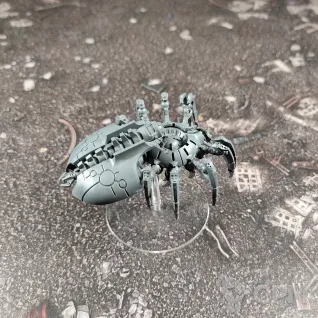 Описание картинки Necrons Canoptek Spyder III от Каджит по цене 3 898руб | Свободный Рынок Миниатюр - СРМ