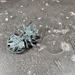 Описание картинки Necrons Canoptek Spyder III от Каджит по цене 3 898руб | Свободный Рынок Миниатюр - СРМ