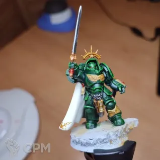 Описание картинки Captain In Gravis Armour от Xero по цене 700руб | Свободный Рынок Миниатюр - СРМ