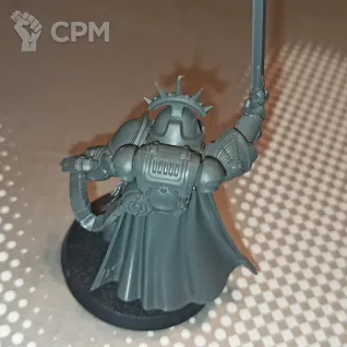Описание картинки Space Marines Captain in Gravis Armour от RatOgre по цене 2 600руб | Свободный Рынок Миниатюр - СРМ