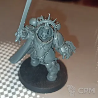 Описание картинки Space Marines Captain in Gravis Armour от RatOgre по цене 2 600руб | Свободный Рынок Миниатюр - СРМ