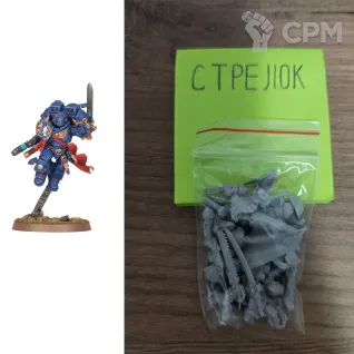 Описание картинки Captain with Jump Pack (Литье) от Барахолка CTPEJIKA по цене 750руб | Свободный Рынок Миниатюр - СРМ