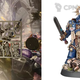 Описание картинки Primaris Captain Indomitus от firon по цене 3 400руб | Свободный Рынок Миниатюр - СРМ
