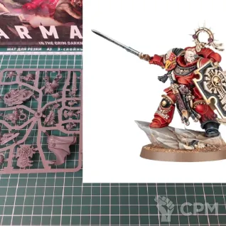 Описание картинки Captain with Relic Shield оригинал (Armageddon) от Ev Ku по цене 1 900руб | Свободный Рынок Миниатюр - СРМ