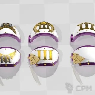 Описание картинки Emperor's Children Tartaros Shoulder Pads от Saudad по цене 300руб | Свободный Рынок Миниатюр - СРМ