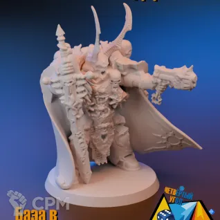Описание картинки Хаос лорд/Chaos Lord Dark Vengeance от Четвертый угол по цене 160руб | Свободный Рынок Миниатюр - СРМ
