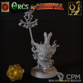 Описание картинки Nurgle Chaos Sorcerer от Daniilfedyakov по цене 220руб | Свободный Рынок Миниатюр - СРМ