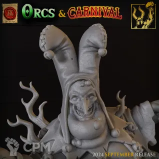 Описание картинки Nurgle Chaos Sorcerer от Daniilfedyakov по цене 220руб | Свободный Рынок Миниатюр - СРМ