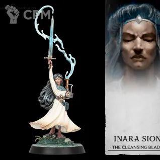 Описание картинки Inara Sion от Mechanikus Forge по цене 700руб | Свободный Рынок Миниатюр - СРМ