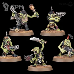 Описание картинки Gretchin от Miniatures Broker по цене 2 000руб | Свободный Рынок Миниатюр - СРМ